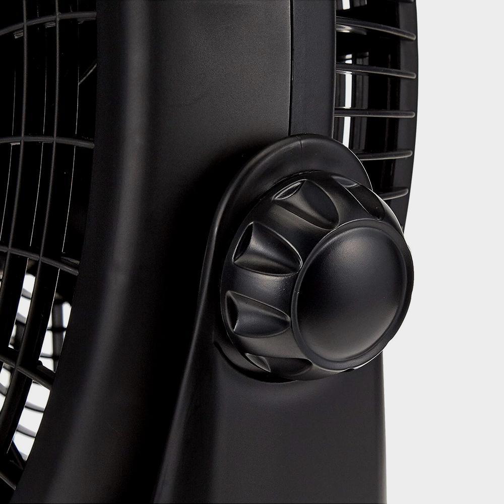 فن جعبه ای قطر فن 16 اینچی، 3 سرعت کم/متوسط/بالا و طراحی 5 تیغه قابل تنظیم قابل حمل تصویر 4