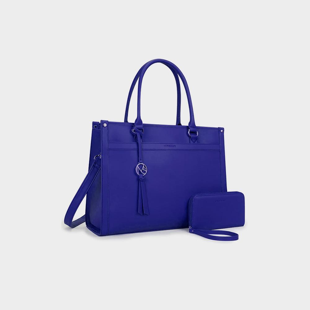 کیف لپ تاپ مینای نی کیف لپ تاپ بومی 15 6 اینچی کیف های شانه کار کیف دستی کیف دستی معمولی تصویر 2