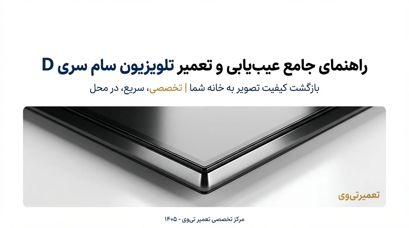 تعمیر تلویزیون سام سری D