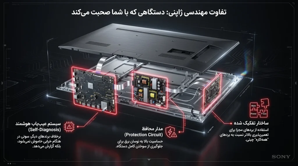 تعمیر تلویزیون سونی