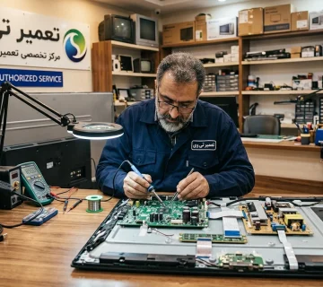 تعمیر تلویزیون اسنوا سری NY