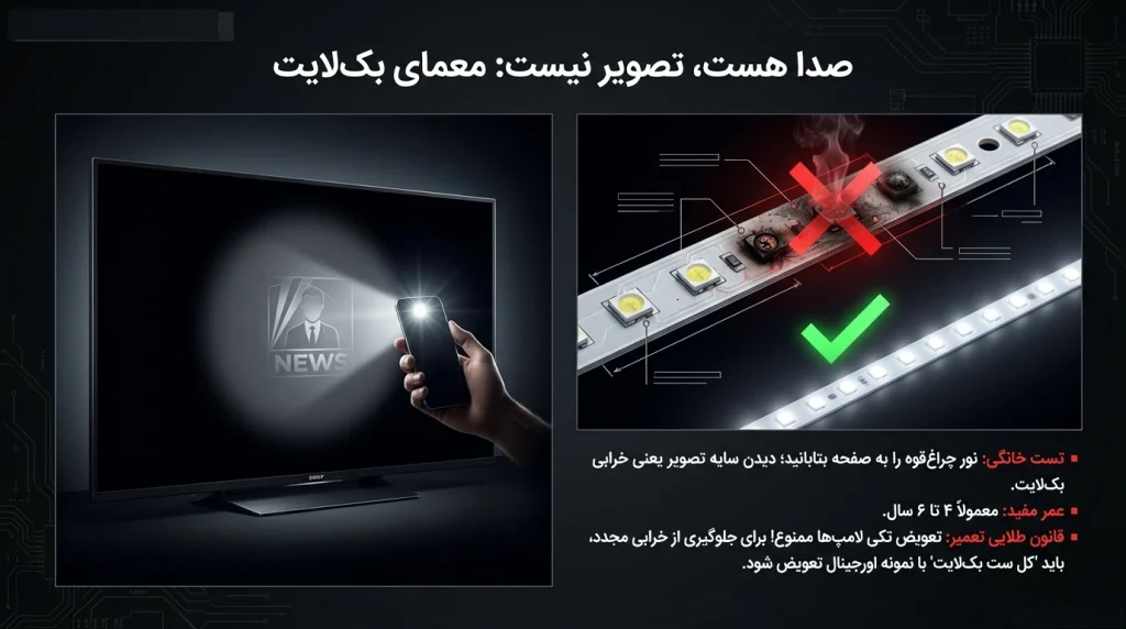 تعمیر تلویزیون سونی