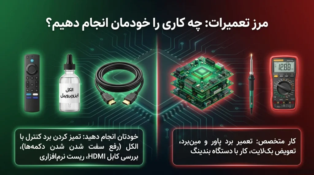 تعمیر تلویزیون اسنوا