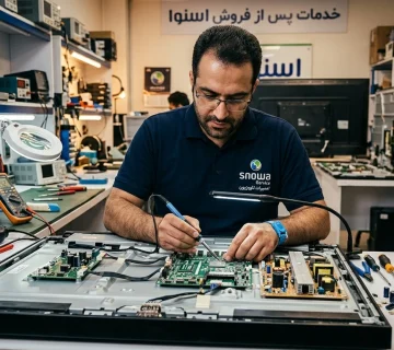 تعمیر تلویزیون اسنوا سری XC