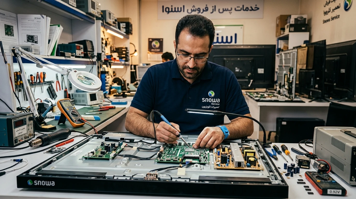 تعمیر تلویزیون اسنوا سری XC
