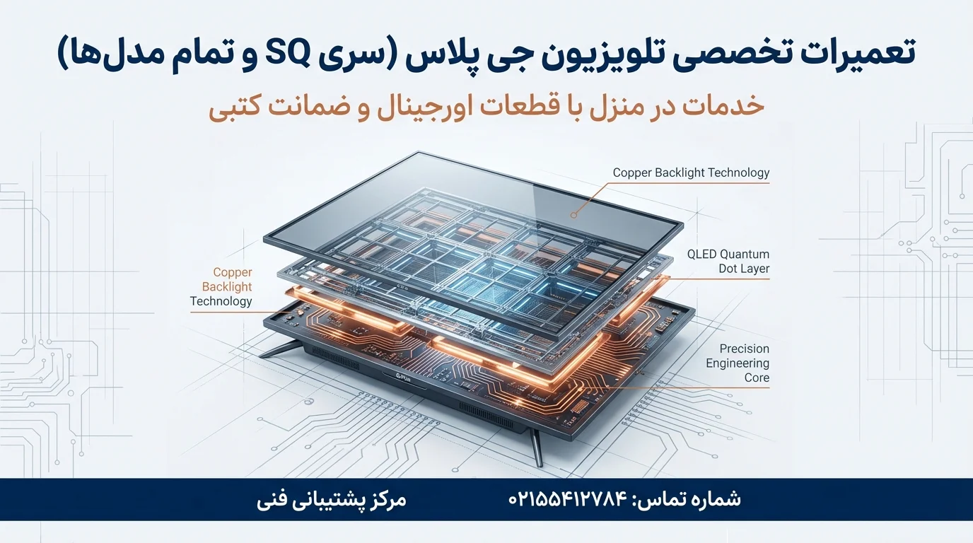 تعمیر تلویزیون جی پلاس سری SQ
