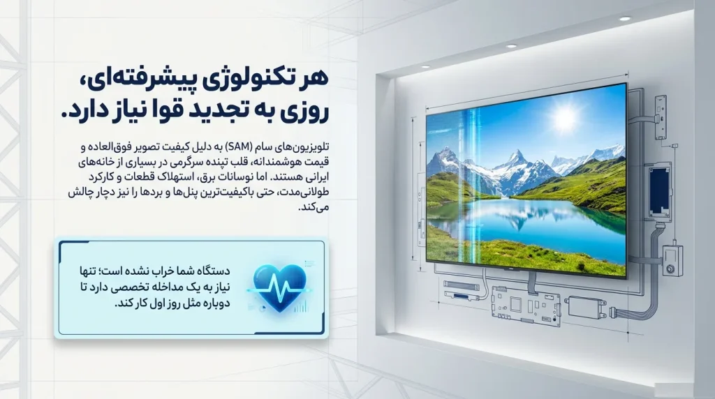 نمایندگی تلویزیون سام در تهران